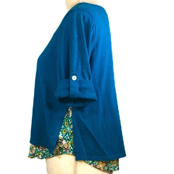 WESTBOUND PETITES (PM) Layered look top - Picture 2 of 9